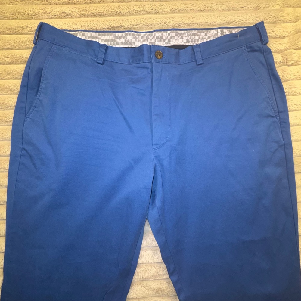 Brooks Brothers Pants Men's 42x30 Clark Fit Stretch Chino Khaki Brown Blue LOT 3 - Picture 14 of 16